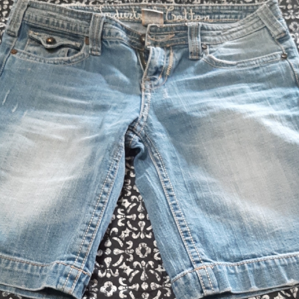 Industrial Cotton light Blue Shorts